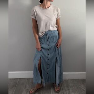 Denim skirt